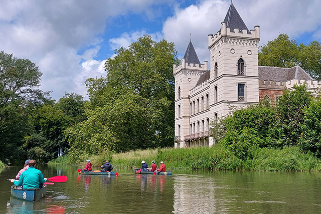 Kanoën op de Kromme Rijn